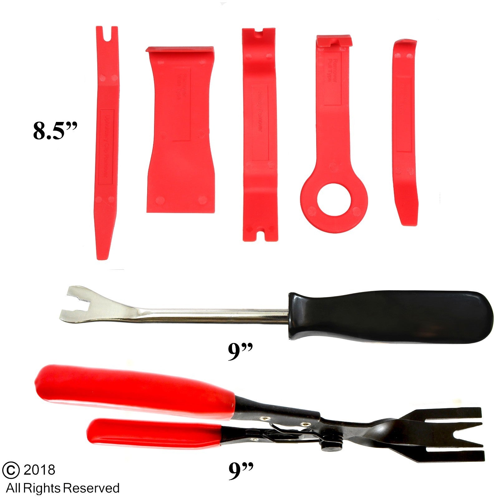 7-Piece Plastic Body Removing Tool Set