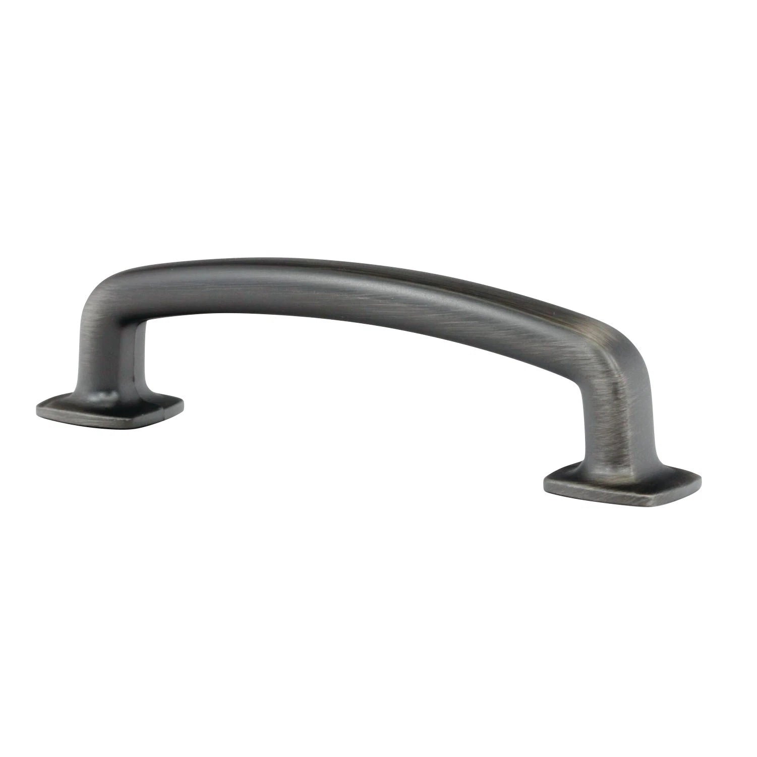 Industrial Style 3-3/4" Antique Nickel Cabinet Dresser Pull Handle