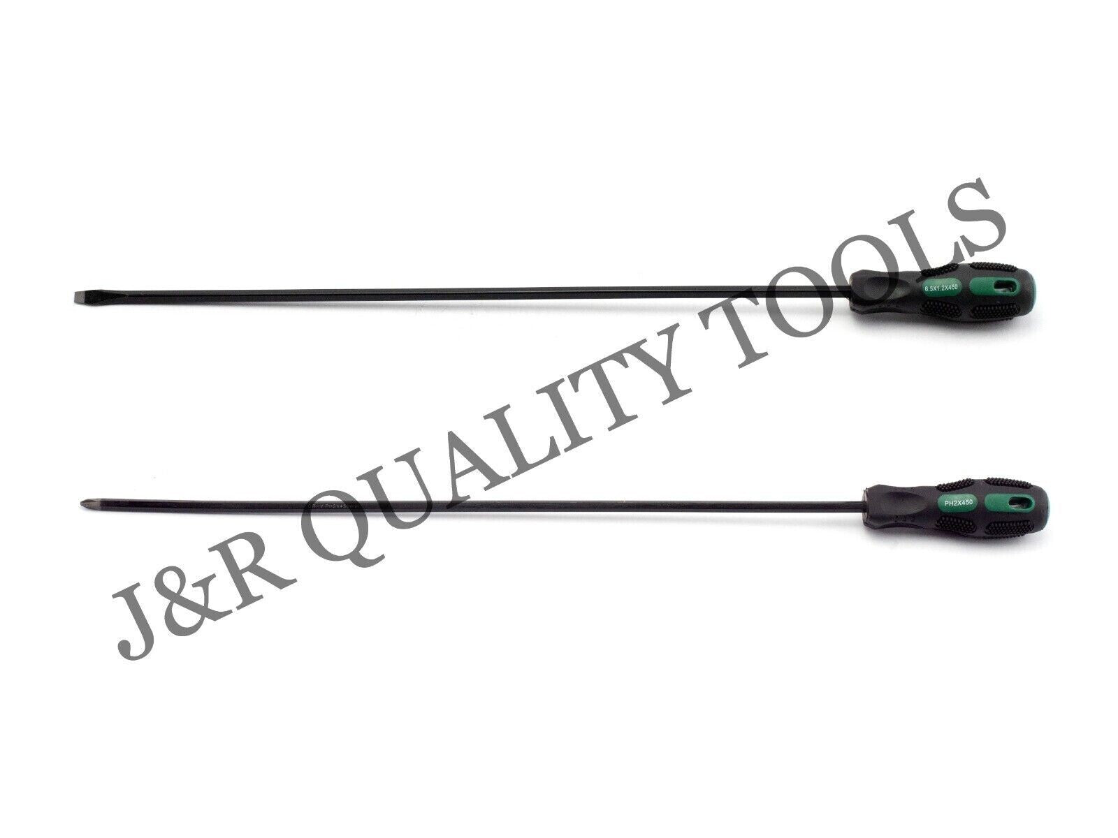 22-1/2" Jumbo Thin Shaft Screwdriver Set