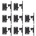 8 Pack Cabinet Door Rv Drawer Latches, 8 Pull Force Latch Holder For