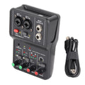 2-channel Audio Mixer Sound Card Suitable For Music Recording, Home