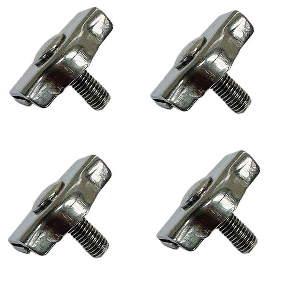 Simplex Single Bolt Wire Rope Clips Stainless Steel 1/16"-3/32" Wire