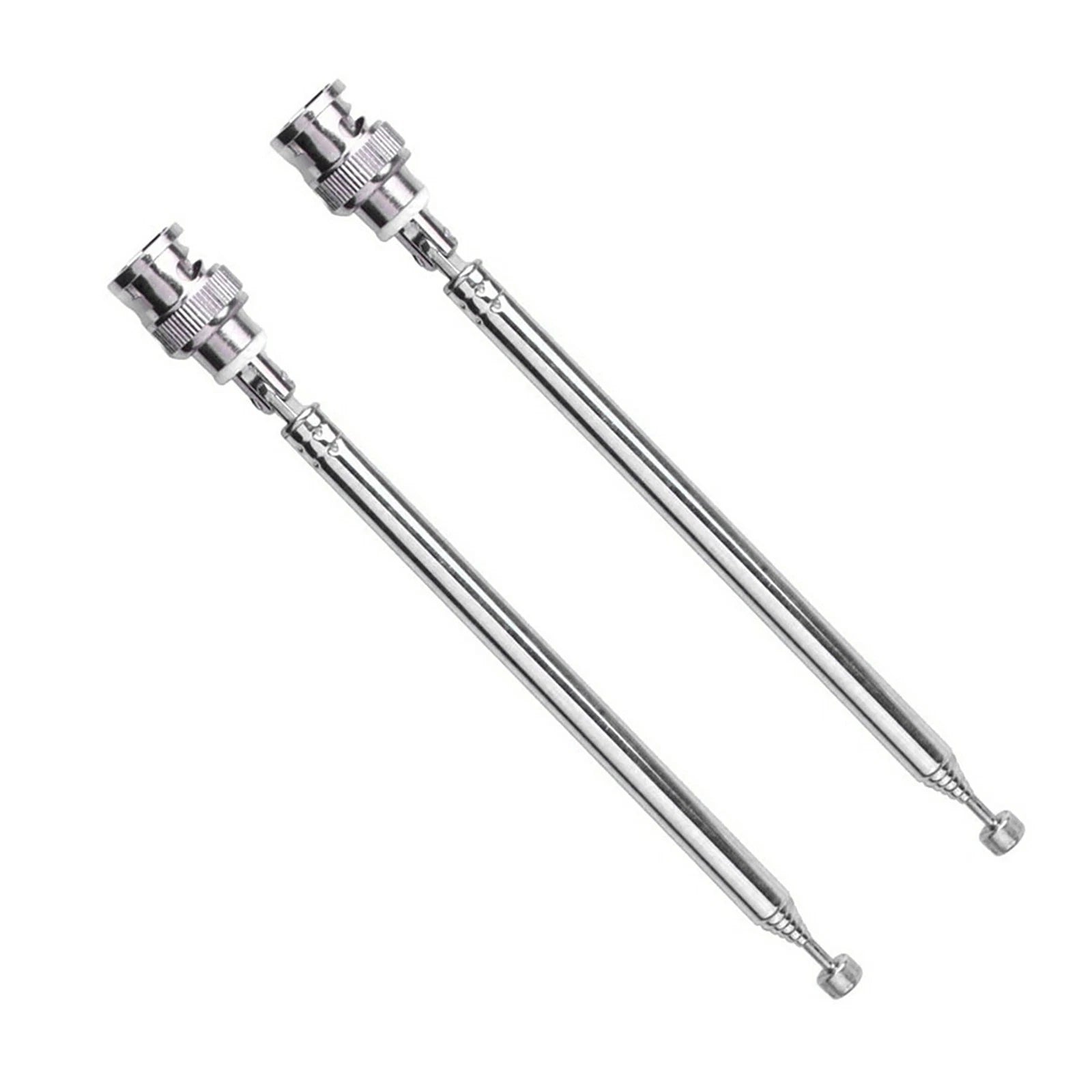 25-1300mhz Vhf/uhf/am/fm Bnc Connector Telescopic Antenna For Radio