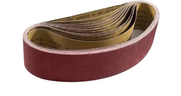 5Pack Sanding Belts 4 x 36 In 36 Grit Aluminum Oxide SanderPaper for