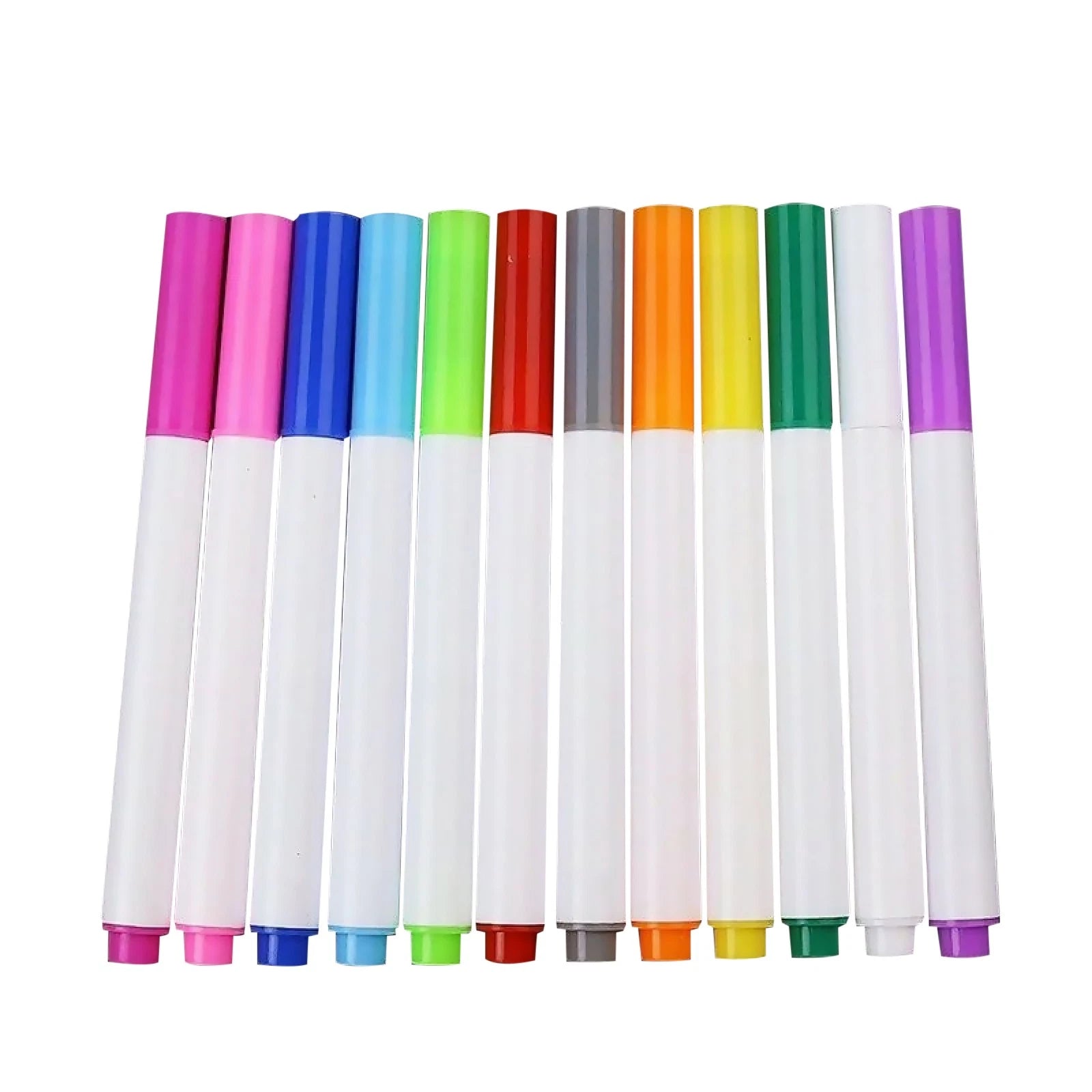 12 Colors Removable Liquid Chalk Marker Pen Set For Blackboard