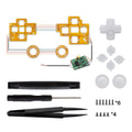 6 Colors Lighted D-pad Analog Thumbsticks Button Led Diy Kit For Ps4