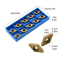 DCMT11T304-HM YBC251 Carbide Inserts for Lathe Turning