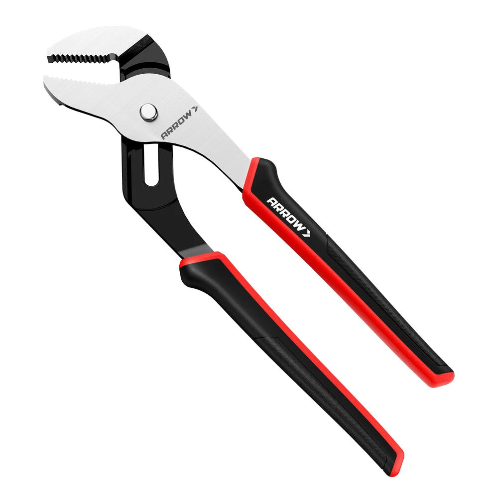 Arrow Adjustable Groove Joint Plier 12" High Carbon Steel Tongue &