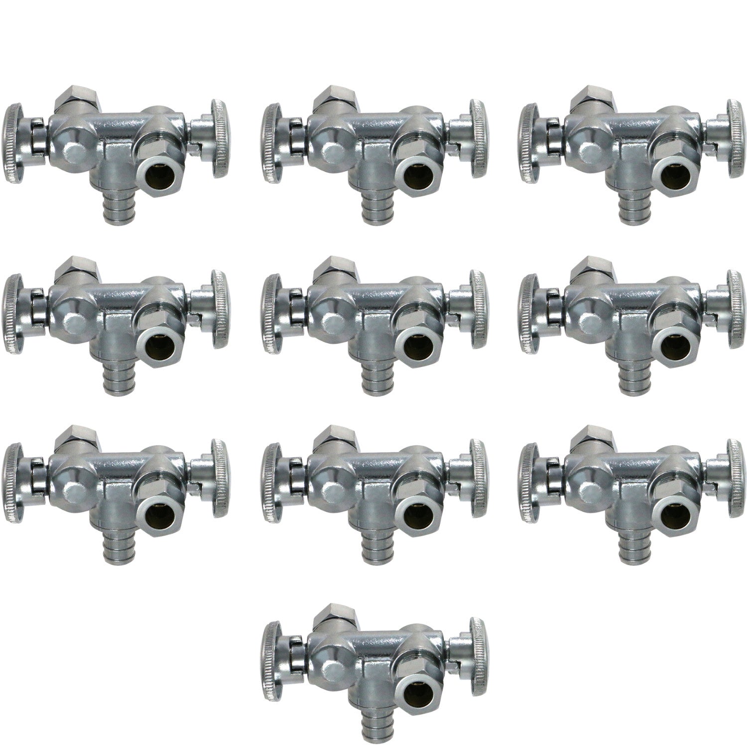 XFITTING 3/8" x 3/8" OD Compression x 1/2" Pex B Valve