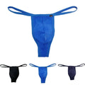 Mens Thin Belt G String Thongs Bulge Pouch Lowrise High Elastic