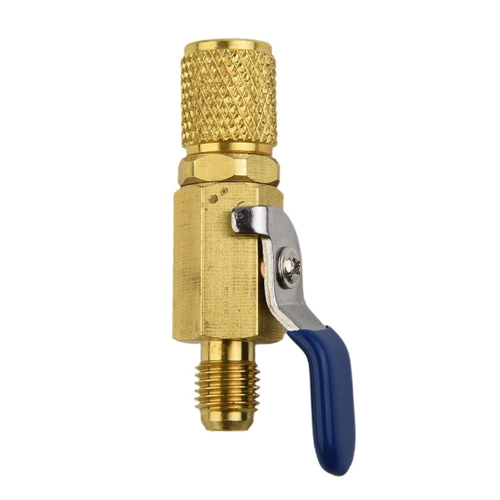 Premium Straight Ball Valve For Brass Charging Hoses 1/4 Sae 14in