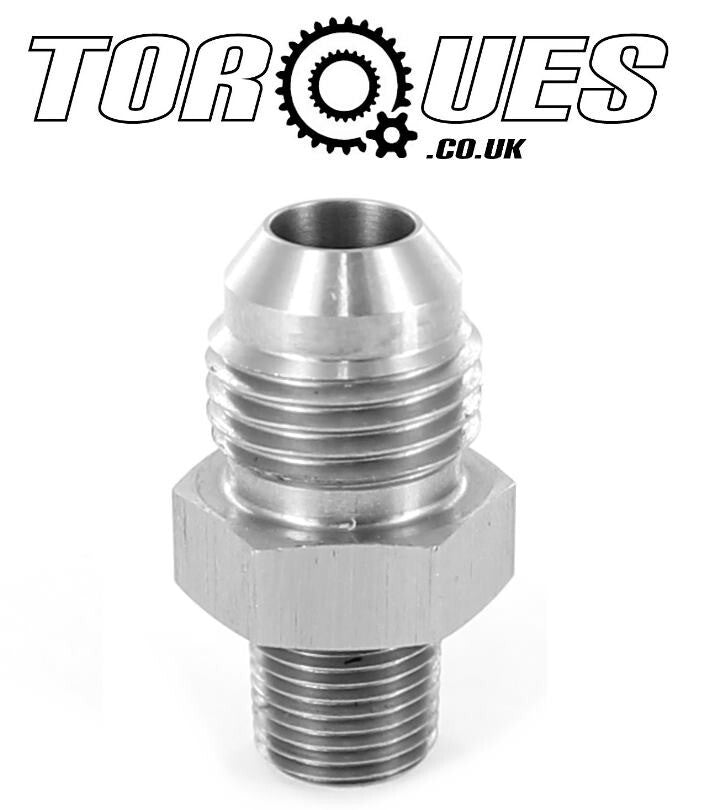 An -6 (an6 an 06) to 1/8" Npt Ultra Flow Straight Stainless Steel