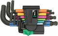 Wera Multi-Colour Short Ball End Hex Key Set