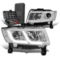 For 2014-2016 Grand Cherokee Pair Led Chrome Clear | Built Supply Co