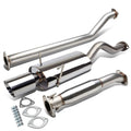 Fit 02-06 Acura Rsx Dc5 Type-s 4" Oval Muffler | Built Supply Co