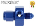 AN -4 (AN4 JIC) Male to Female Twin 1/8" NPT Gauge/ Sensor Side Port