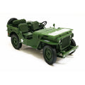 18.5cm 1:18 Wwii Tactical Jeep Off-road Military | Built Supply Co