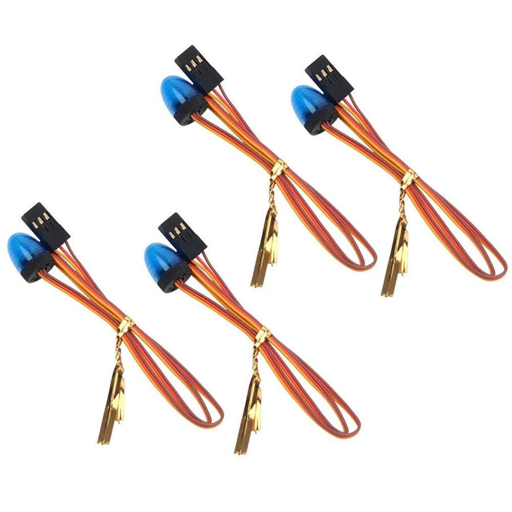 Car Led Strobing Flashing Police Light For Tamiya Truck 1/14 Rc 1/10 M