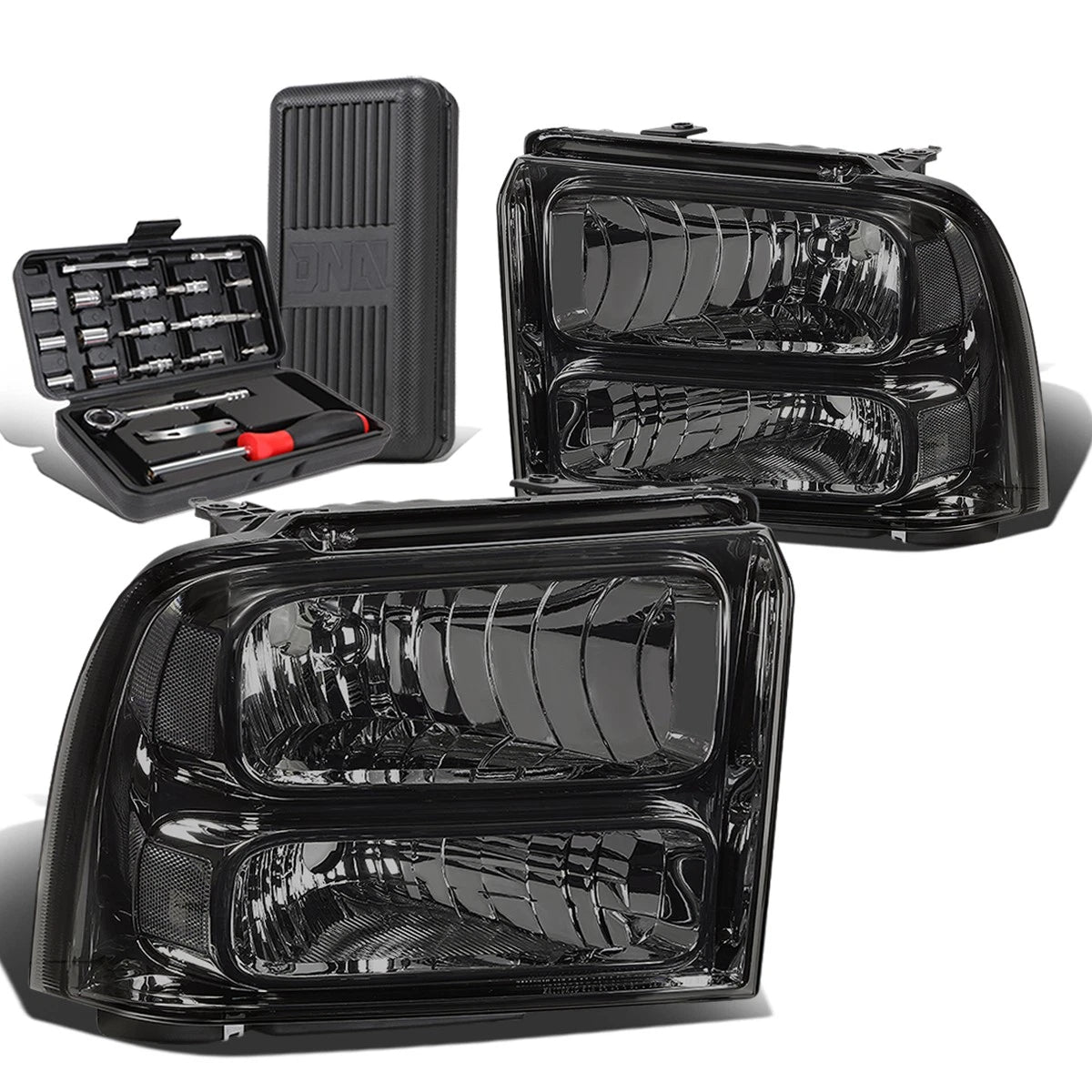 For 2005-2007 Ford Super Duty Pair Smoked/clear | Built Supply Co