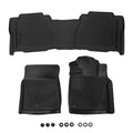 Easy Clean Floor Mats for Toyota Tundra CrewMax Double Cab 2007-2011 TPE