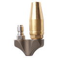 Reverse Turbo Sewer Drain Jetter Nozzle Professional Cleaning Solution