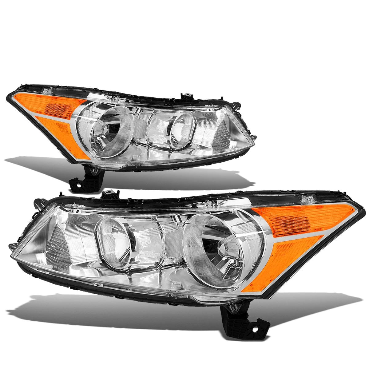 Fit 2008-2012 Honda Accord Pair Chrome Housing | Built Supply Co