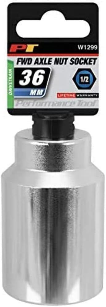 Performance Tool 36mm Front Wheel Drive Axle Nut Socket by Performance Tool