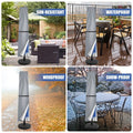 Protection Cover For Parasol With Telescopic Pole And Easy Maintenance