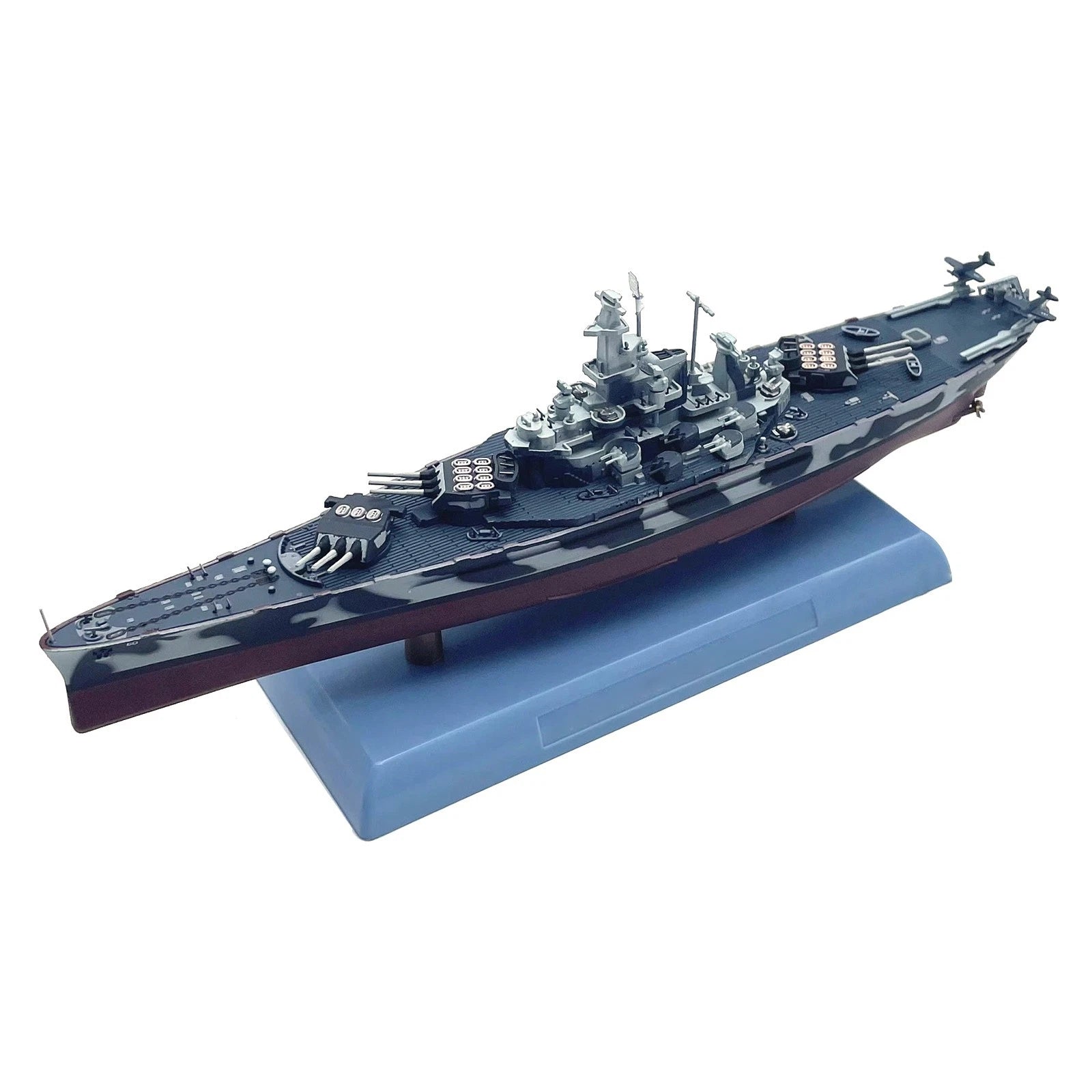 20.5cm 1/1000 Wwii Uss Alabama Bb-60 Battleship With 1*display Stand