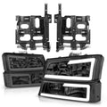 Fit 03-07 Avalanche Silverado Chrome Smoked Led Drl | Built Supply Co