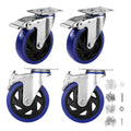 WORKPRO 4Pcs 3" Heavy Duty Caster Wheels by WORKPRO