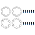Lightweight Stainless Steel Bolts Brake Spacer 6 Holes Disc Washer