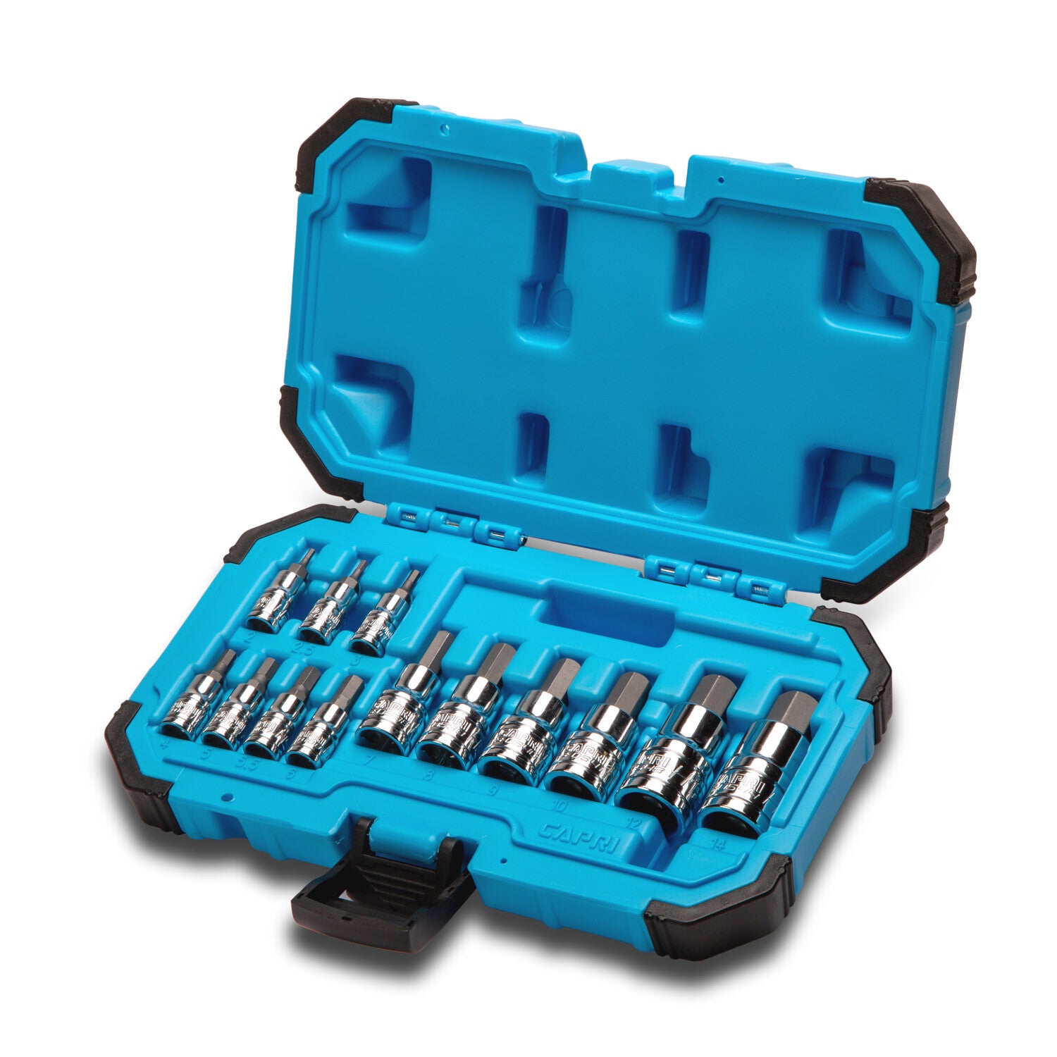 Capri Tools Hex Bit Socket Set - Metric, Advanced Series, 13-Piece by Capri Tools