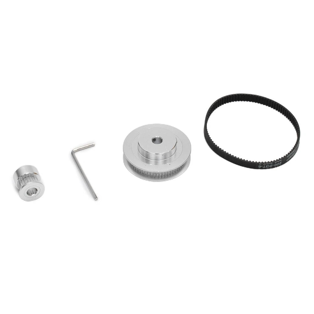 Gt2timing-belt Closed Loop 200mmpulley With 20 Teeth And 60 Teeth For