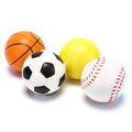 Stress Reliever Toys Pu Bouncyball Hand Exercise Solid Soft Squeeze