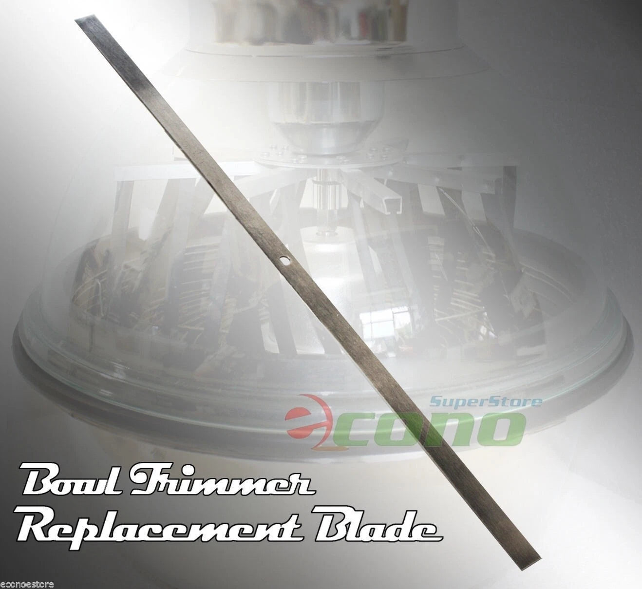 Replaced Cutter Blade 4 Hydroponic 16" Bud Tumbler Bowl Twisted
