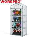 Workpro Mini Greenhouse 4-tier Portable Rack Shelves Gardening Plant