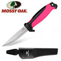 Mossy Oak Outdoor Stainless Steel Fixed Blade Knife 4" Drop Point