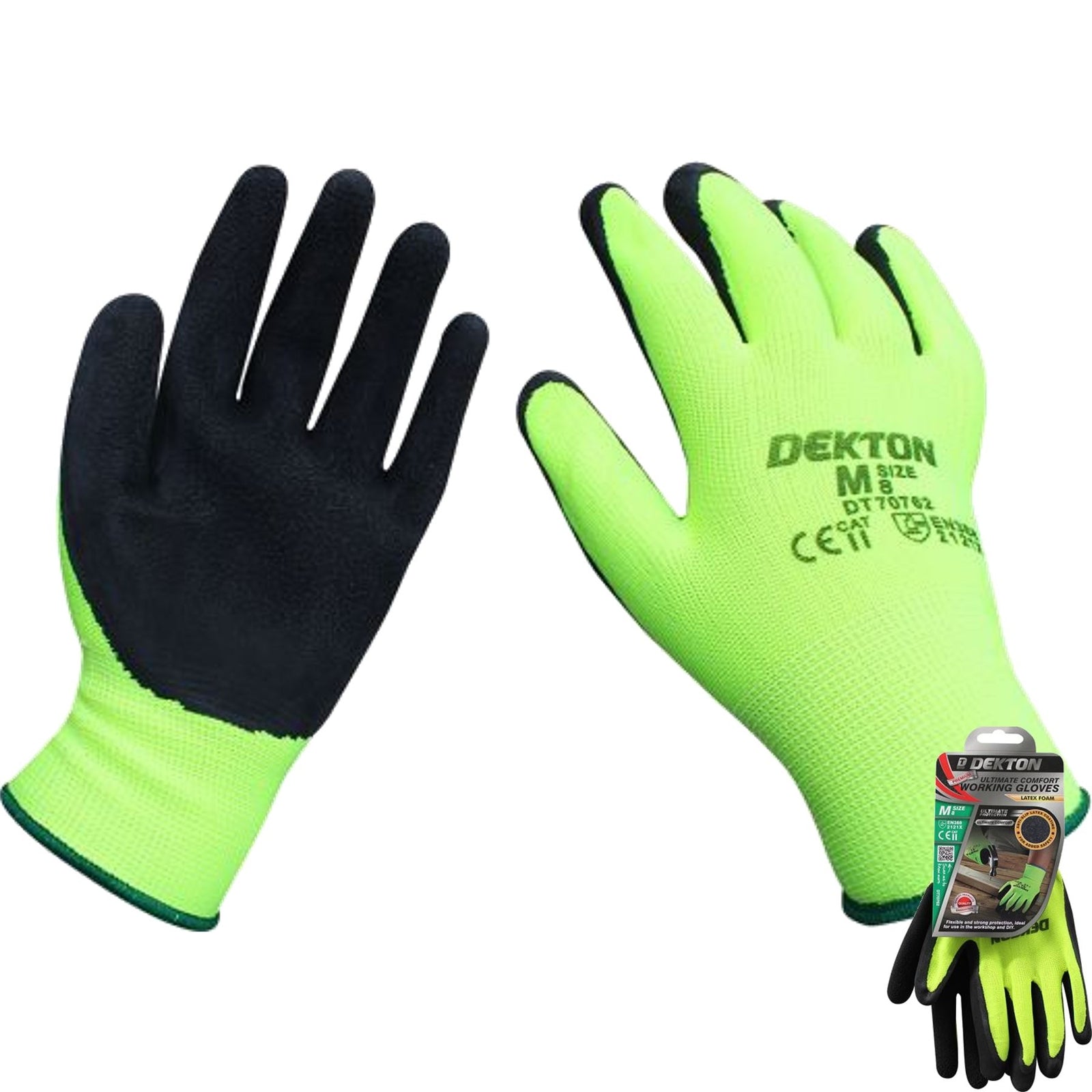 Dekton Premium Latex Coated Comfort Gloves