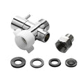 3-way T Adapter Valve 7/8"x7/8"x1/2" For Bidet Sprayer Tool-free