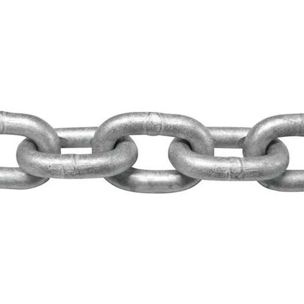 Grade 30 Proof Coil Chain Hot Dip Galvanized Steel 5/16" X 100' Ft