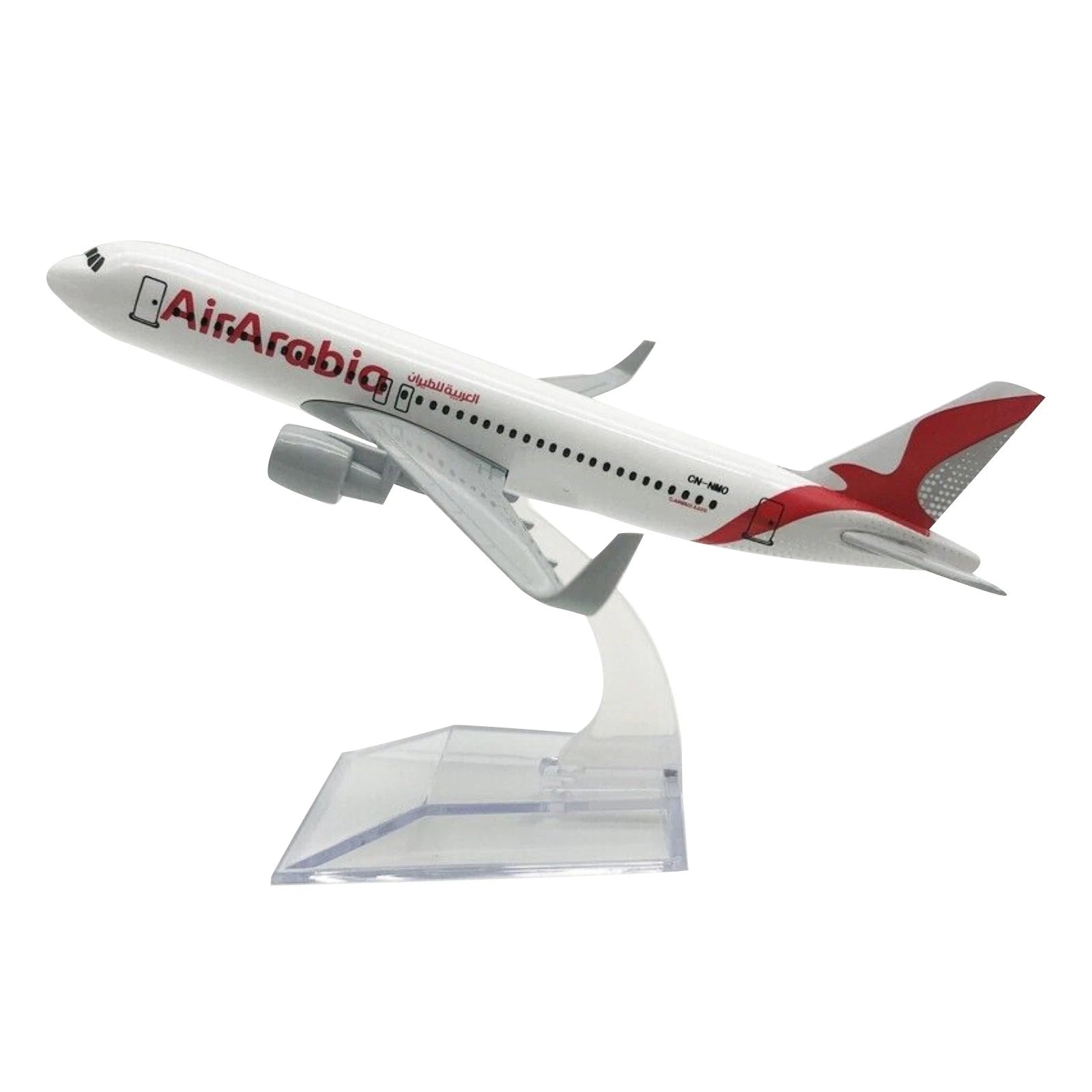 A320 Airarabia Civil Airliner Model 16cm Simulation Aircraft Aviation