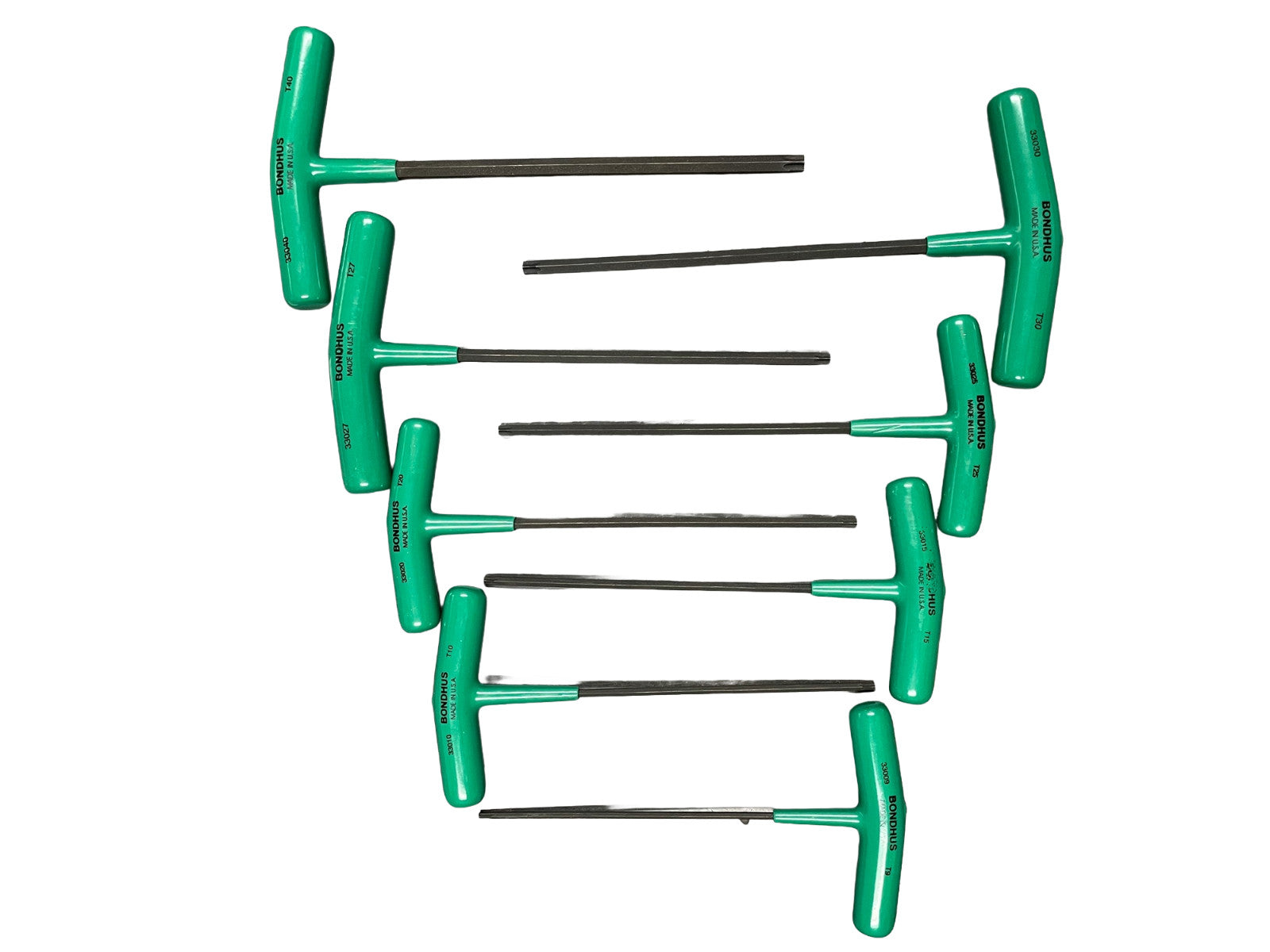 Bondhus 8pc Torx T Handle Wrench Set