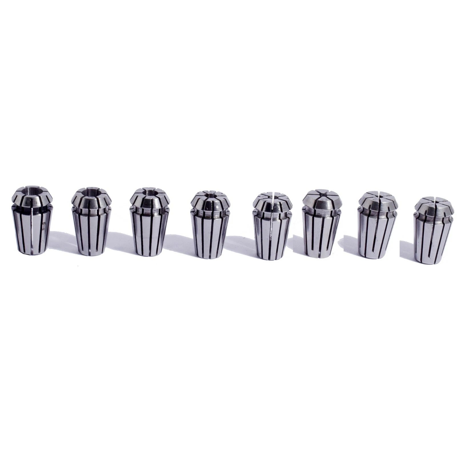 Precision Er11 Collet Set Tir 0.0004" / 10μm 2mm(1/16") To 6.5mm