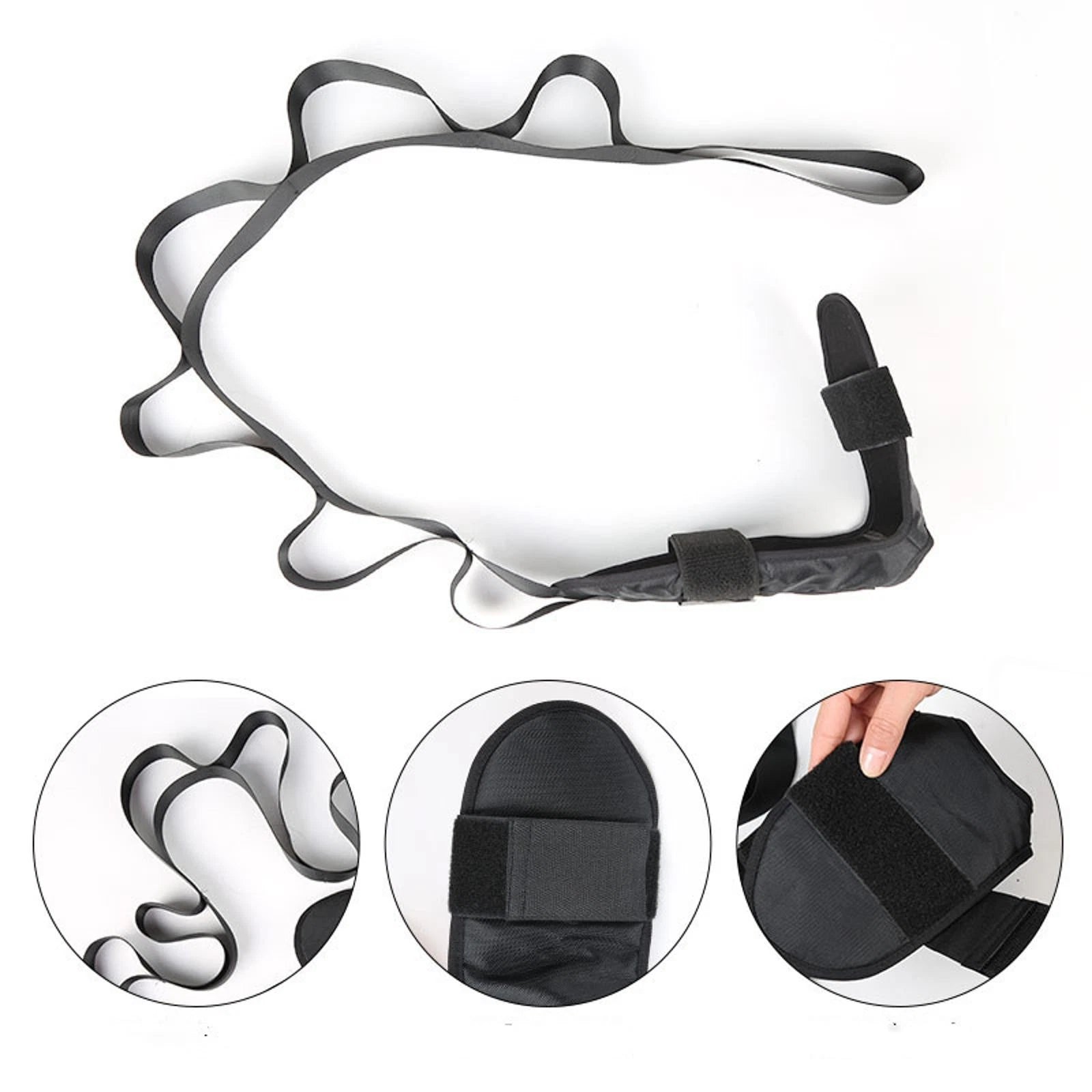 Yoga Stretching Trainer Stroke Correction Belt Foot Stretcher Ankle