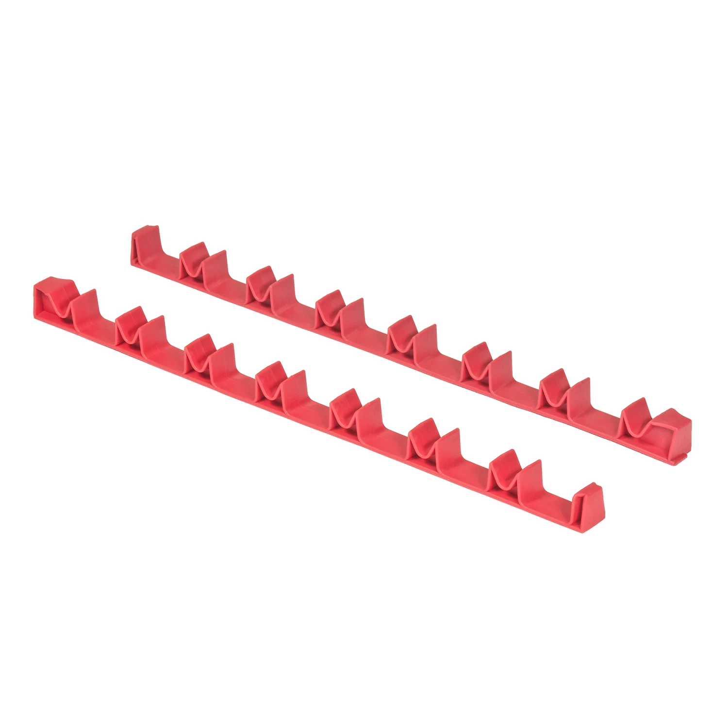 Ernst 14 Tool “No Slip” Low Profile Screwdriver Rail Set Red 6040