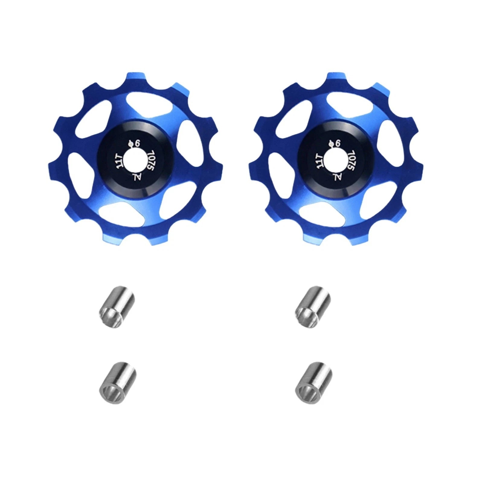 Blue Bicycle Rear Derailleur Gear Wheel 11t Ceramic Bearings Bike