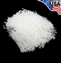Zip Cable Ties 4" 1000pc Natural White