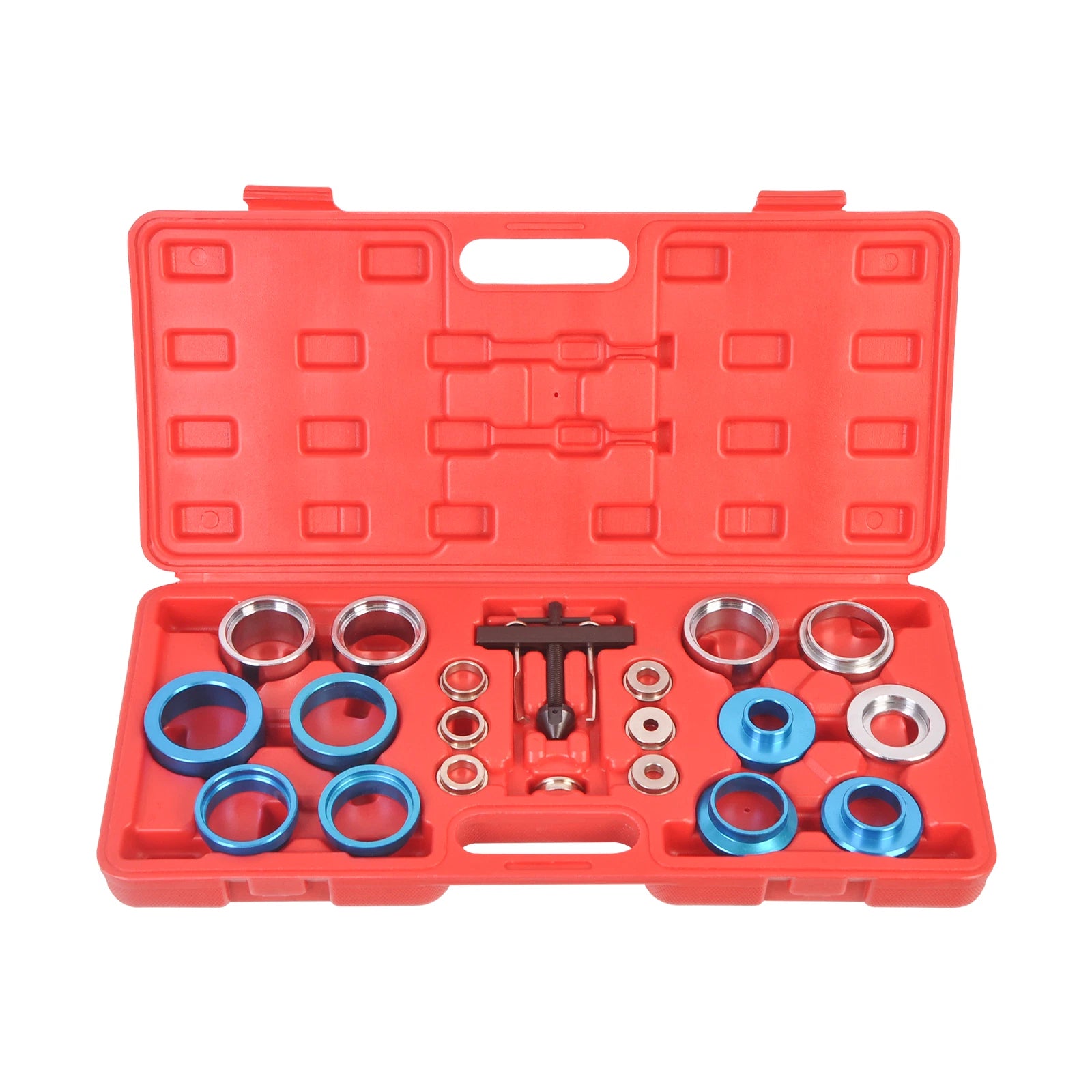 Universal 20pc Crank Oil Seal Remover Kit Crankshaft Puller Adaptor Car Tool Set
