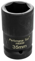 Performance Tool 1-Inch Drive Budd Wheel Socket by Performance Tool